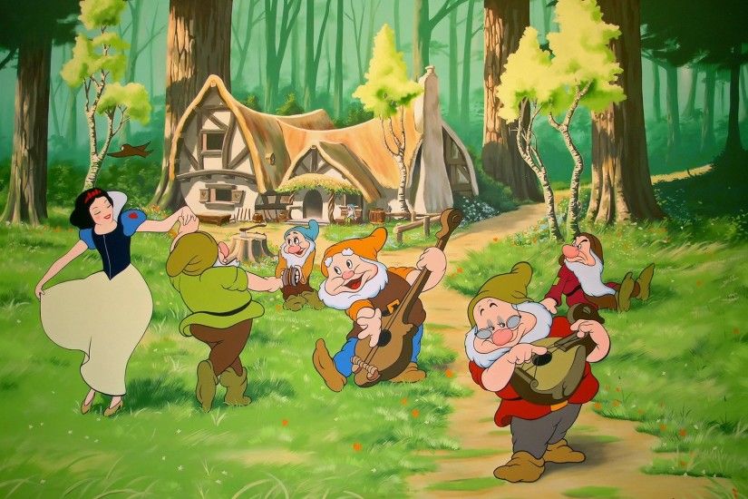 Snow White and the Seven Dwarfs Wallpaper Cartoons Anime Animated Wallpapers