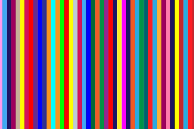 Colorful Vertical Stripes