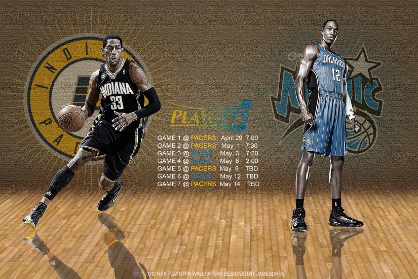Pacers - Magic 2012 NBA Playoffs 2560x1600 Wallpaper