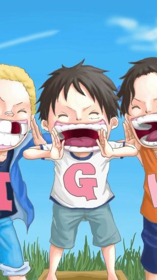 One Piece, Monkey D. Luffy, Sabo, Portgas D. Ace