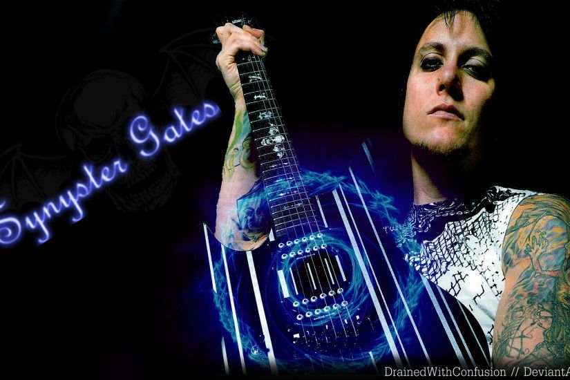 Synyster Gates Wallpaper 1 by DrainedWithConfusion Synyster Gates Wallpaper  1 by DrainedWithConfusion