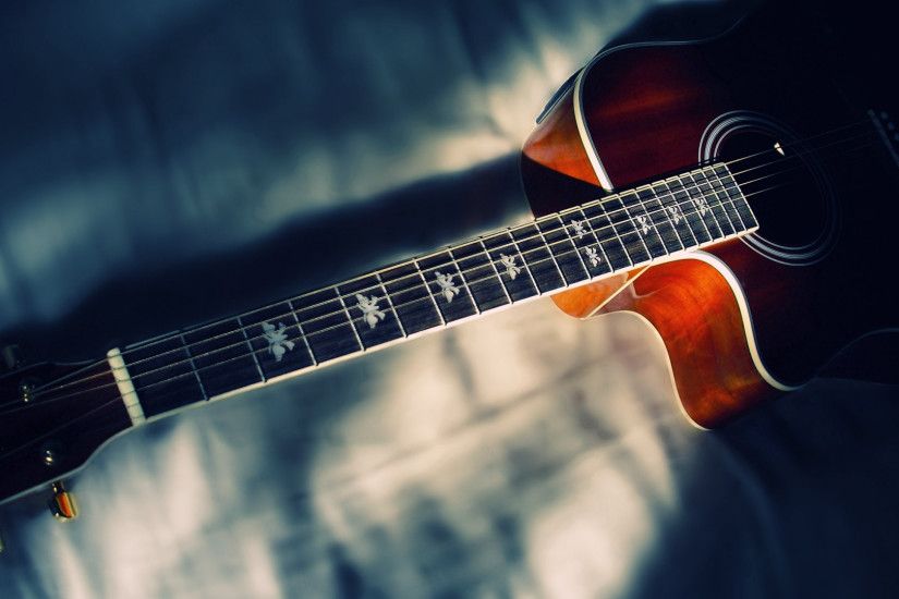 acoustic guitar desktop wallpaper