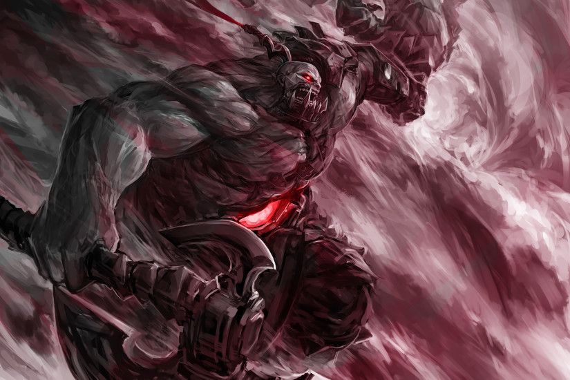 Sion by é»ãã© HD Wallpaper Fan Art Artwork League of Legends lol