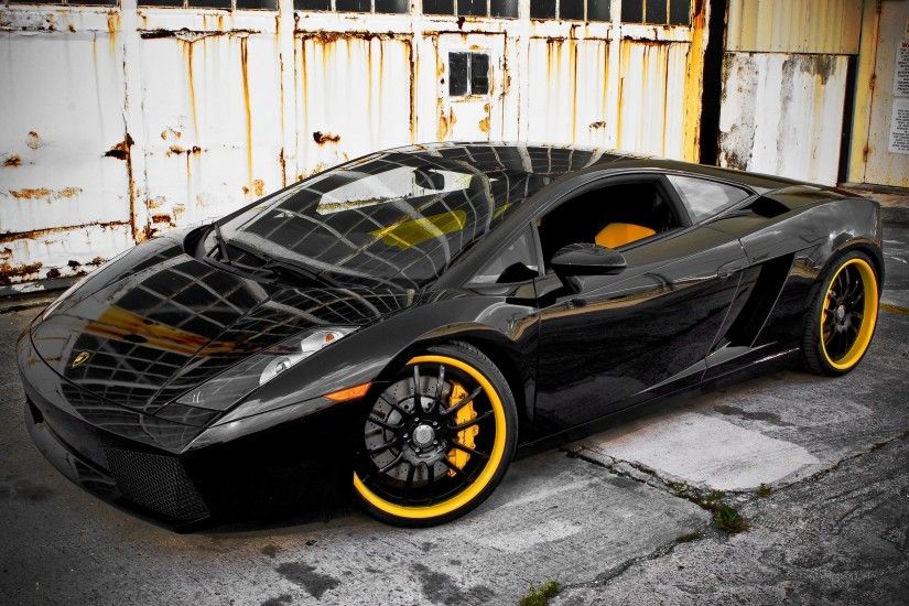 Black And Yellow Exotic Cars Wallpaper 24 High Resolution Wallpaper