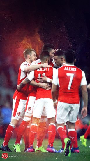 Arsenal 2017/2018 Season Wallpaper by RedDevilsGraphic on DeviantArt ...