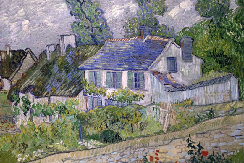 Vincent van Gogh: Houses at Auvers, 1890