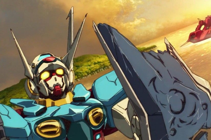 Gundam Reconguista in G Gundam G no Reconguista G-Self Shield Battle Damage  Ocean