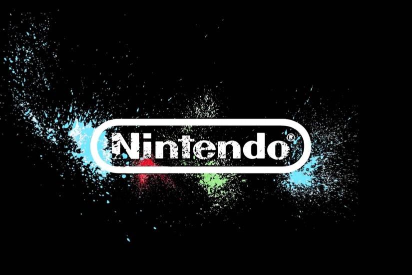 Nintendo Colorful Logo New Wallpaper Wallpaper