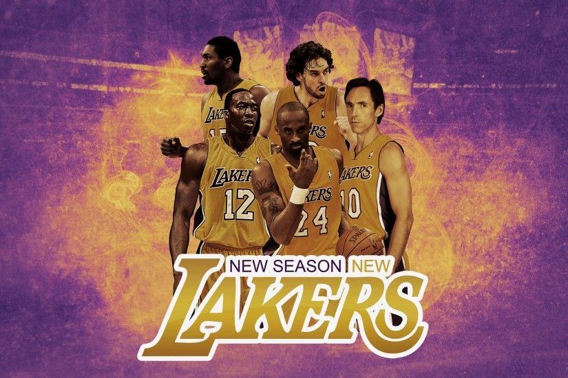 LA-Lakers-backgrounds-Starting-Five