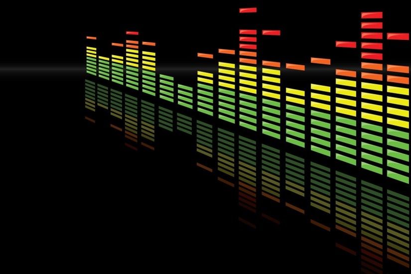 Music Equalizer Colorful Full HD Desktop Wallpapers