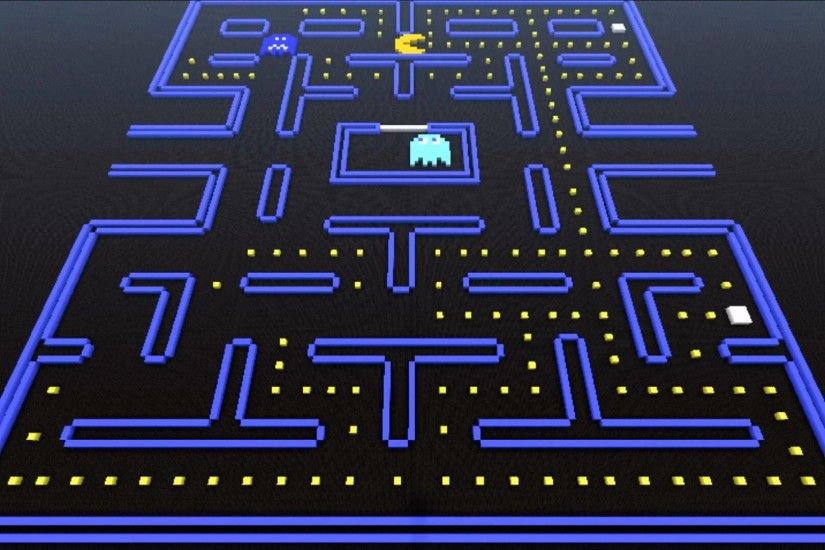 ... Pacman Maze Wallpaper (09) ...