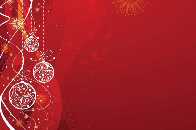Red And White Christmas Background (16)