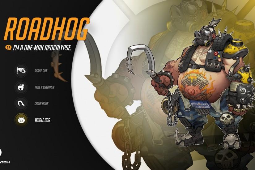 Overwatch : Roadhog Wallpaper