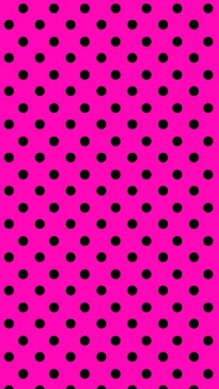 ... wallpaper with polkadot pink iphone wallpaper 3d iphone wallpaper ...