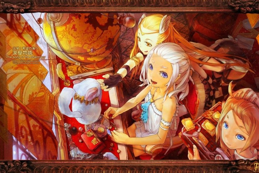 Wallpaper pixib pixiv fantasia 3 anime
