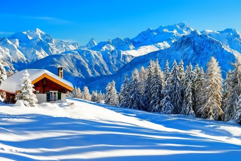 Beautiful Winter Mountain Wallpaper