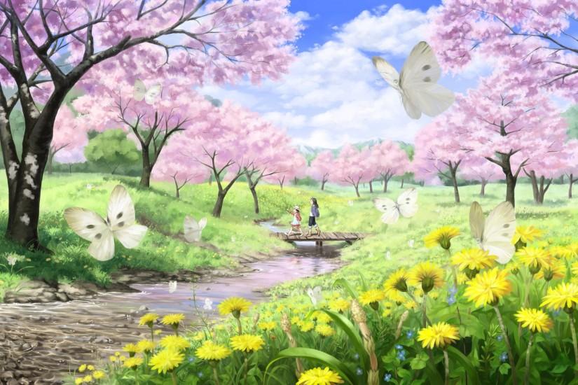 beautiful spring backgrounds 3200x1617 for iphone 6