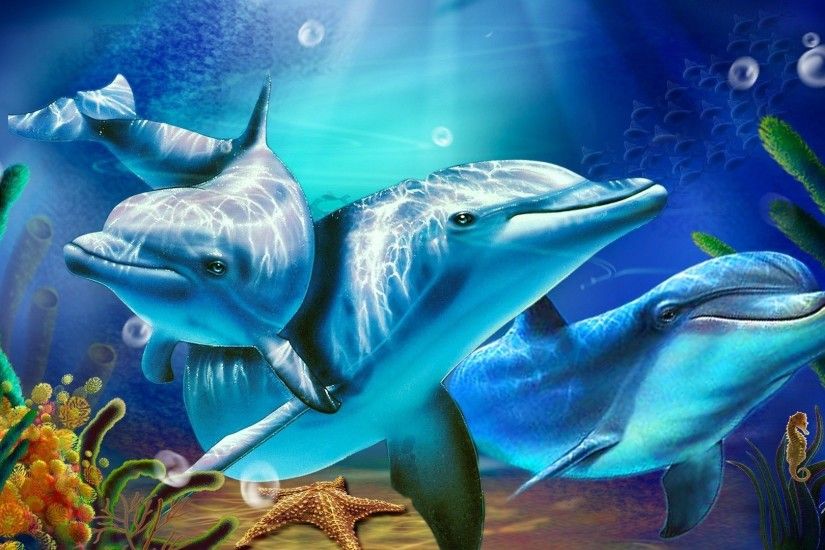 Free Dolphin Wallpapers For Desktop Wallpaper
