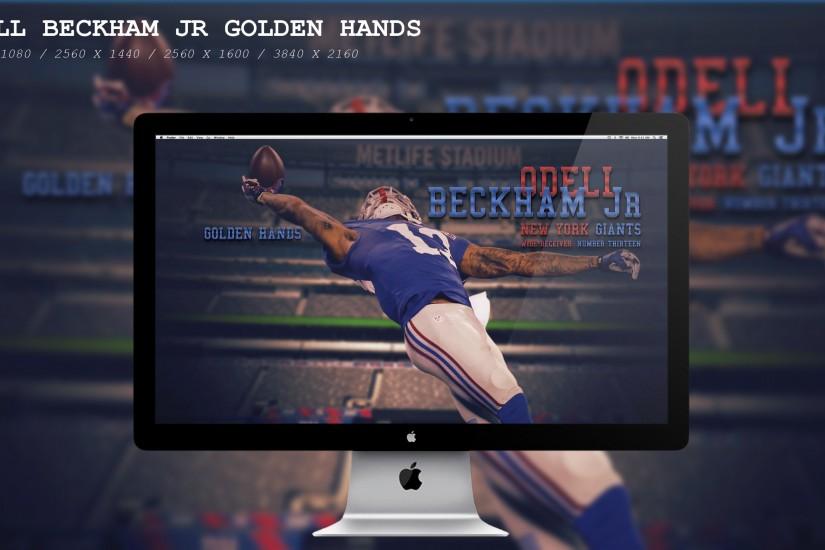 Odell Beckham Jr Golden Hands Wallpaper HD by BeAware8 on DeviantArt