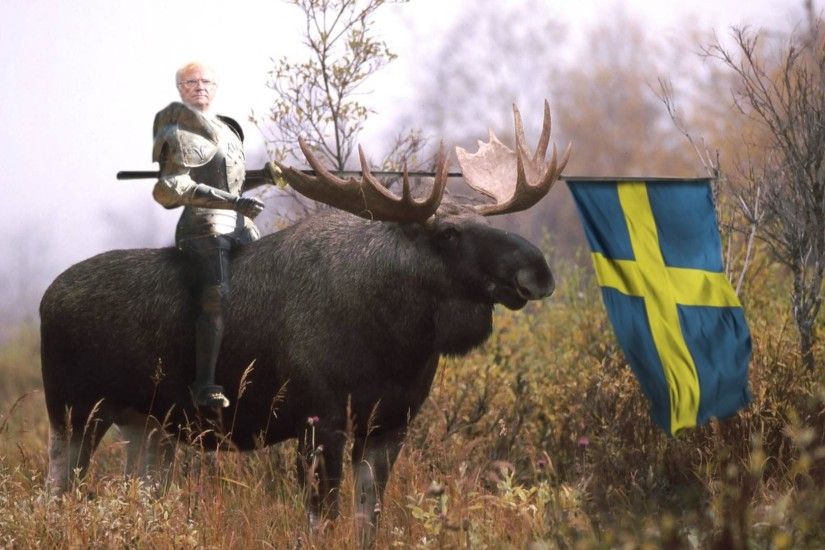 The Kings of Sweden: Carl XVI Gustaf and the moose