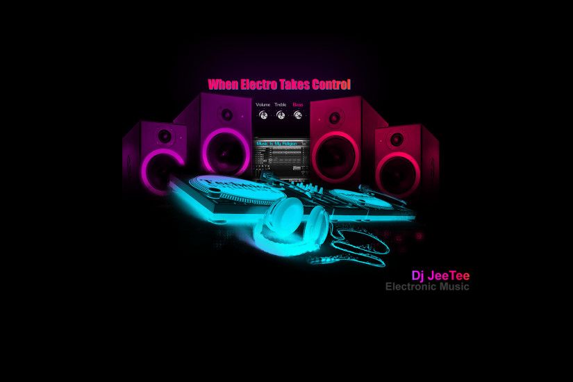 Wallpapers For > I Love Electro House Music Wallpaper