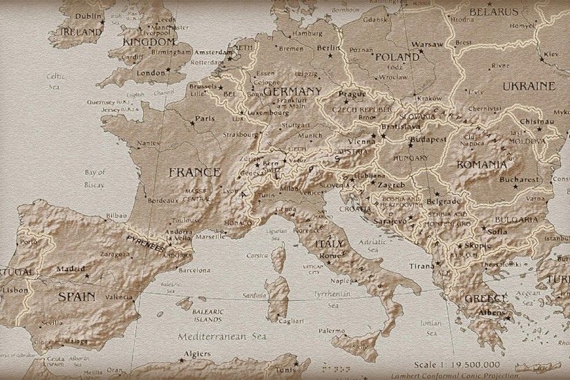 Europe Map 529824 ...