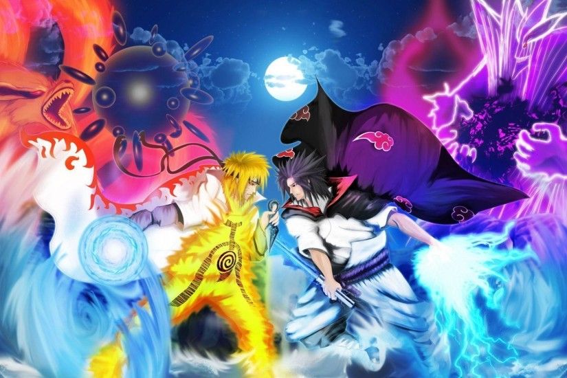 Naruto vs Sasuke wallpaper - Anime wallpapers - #