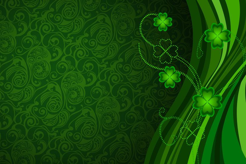 2880x1800 ... four leaf clover wallpapers wallpapers; irish clover wallpaper  wallpapersafari .
