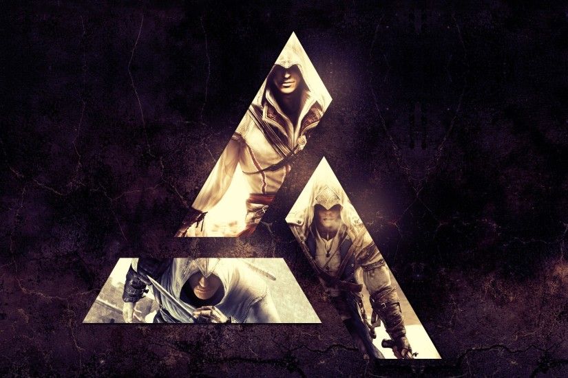 Altair, Ezio and Connor - Assassin's Creed wallpaper