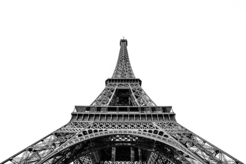 File:Simmetric Eiffel Tower on white background.jpg