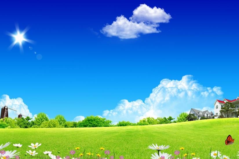 Sunny spring Windows 8.1 Theme and HD Background