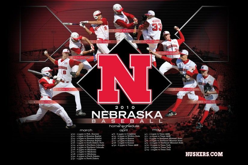 Nebraska Baseball Wallpaper