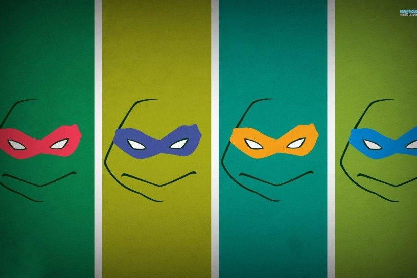 Teenage mutant ninja turtles masks wallpaper - Cartoon wallpapers - #