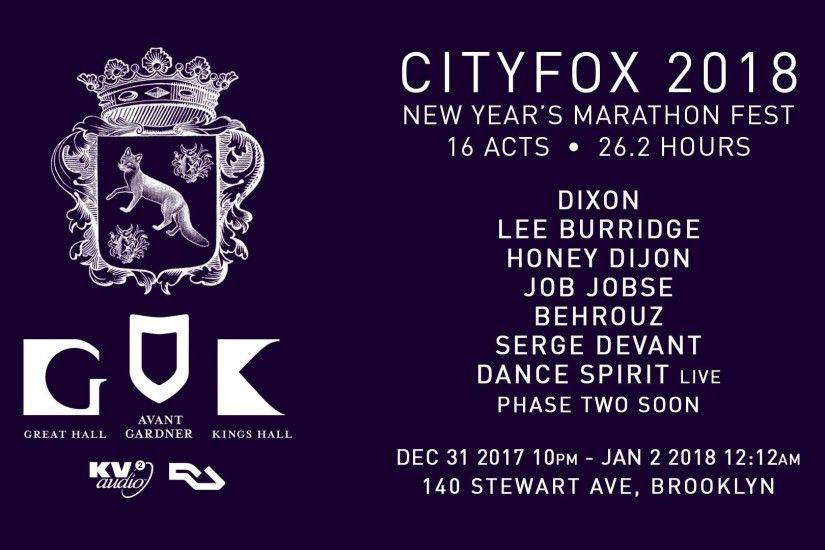 The Cityfox Experience 2018 New Years Marathon
