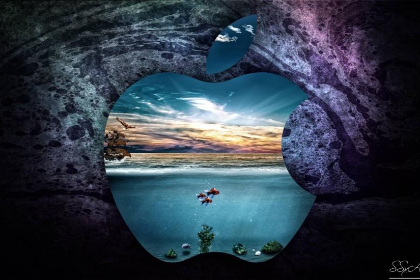 Apple-UnderWater-MacBookPro 13inch Retina display by SSxArt on .