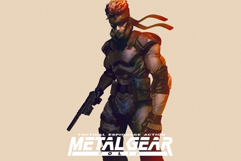 Metal Gear - Solid Snake (1920x1080) ...