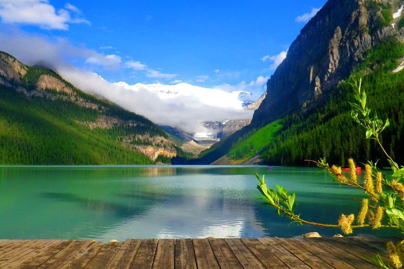 Lake Louise-alberta, Canada Desktop Background