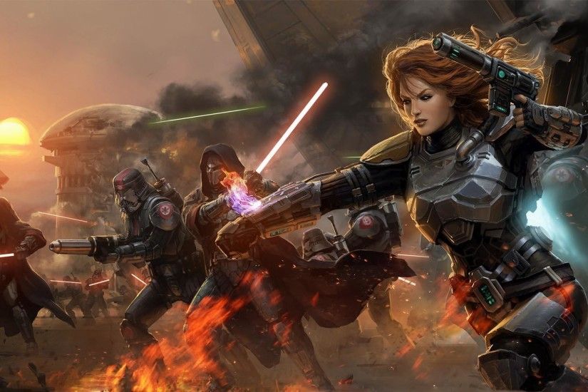 Available wallpaper Sizes of Star Wars the Old Republic Wallpaper