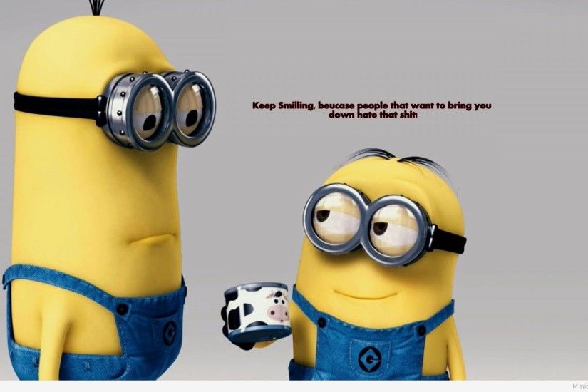 Funny Cartoon wallpaper with minions