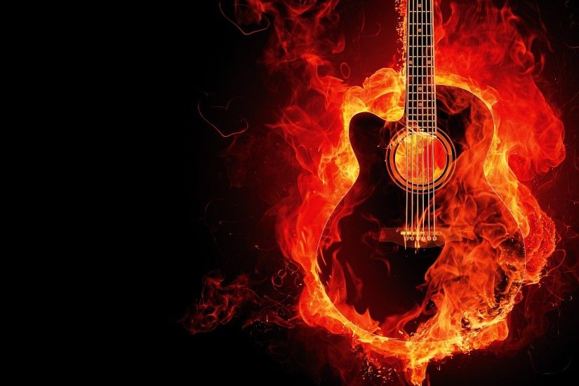 Related Wallpapers from A Day To Remember. Guitar on Fire