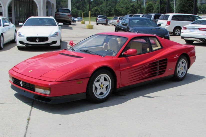 1990 Ferrari Testarossa Start Up, Exhaust, and In Depth Review - YouTube