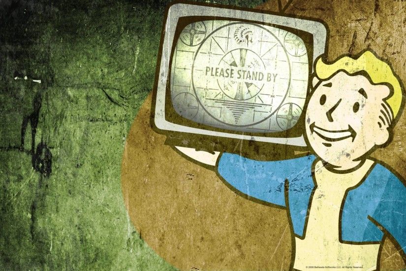 Images For > Fallout Vault Boy Wallpaper Hd