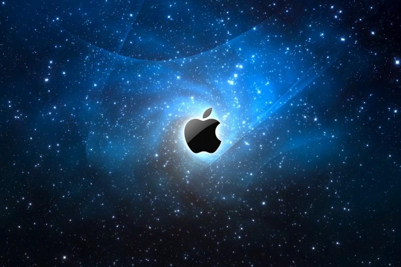 2560x1440 Space Apple logo desktop PC and Mac wallpaper