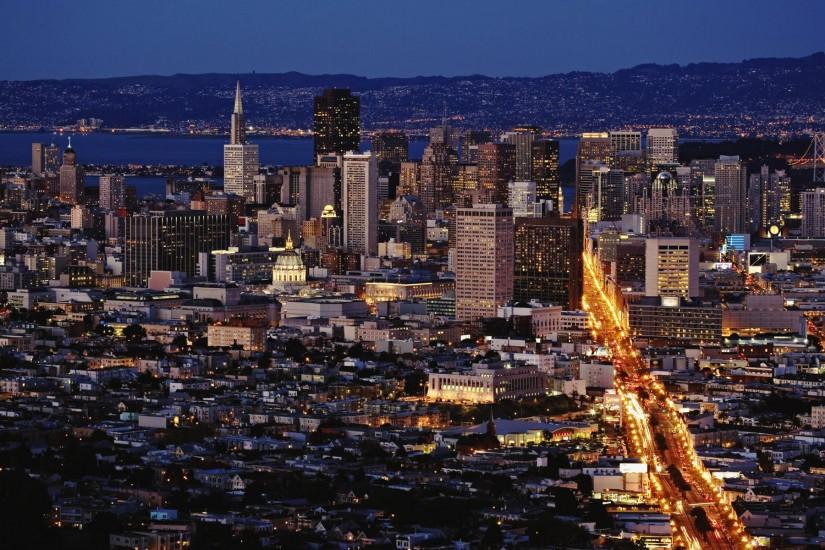 Daily Wallpaper: San Francisco from Twin Peaks | I Like To Waste My Time