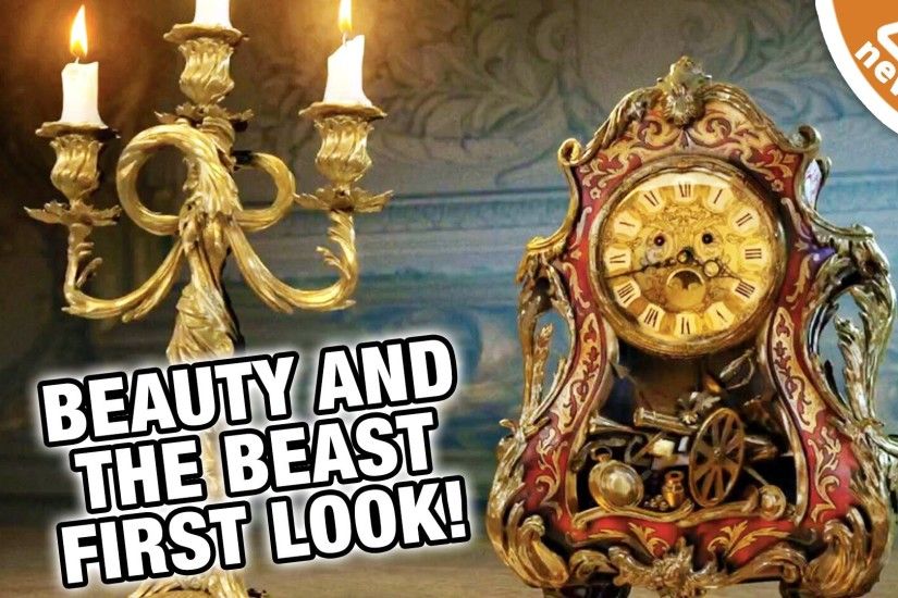 First Look at Beauty and the Beast Live Action Characters! (Nerdist News w/  Jessica Chobot) - YouTube