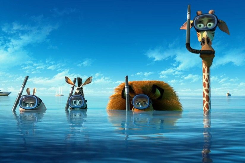 Cast of Madagascar 3: Europe's Most Wanted wallpaper - Click picture for  high resolution HD wallpaper