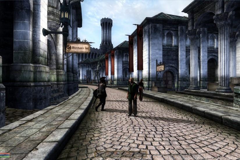 Imperial City - Oblivion Click image for full 1920x1080 resolution. A video  game wallpaper.