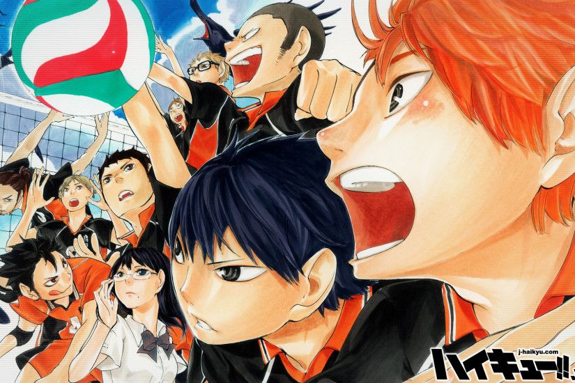 karasuno high volleyball team haikyuu anime