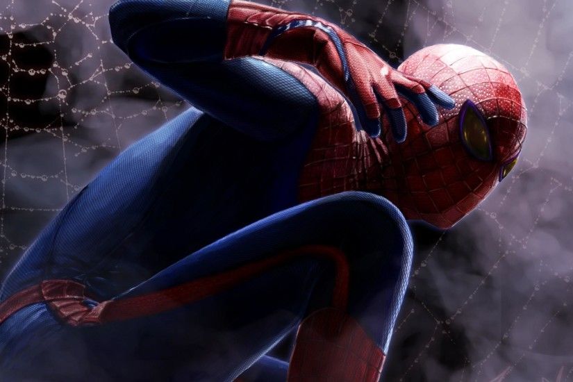 Amazing spider man spiderman webs comics video superhero wallpapers.