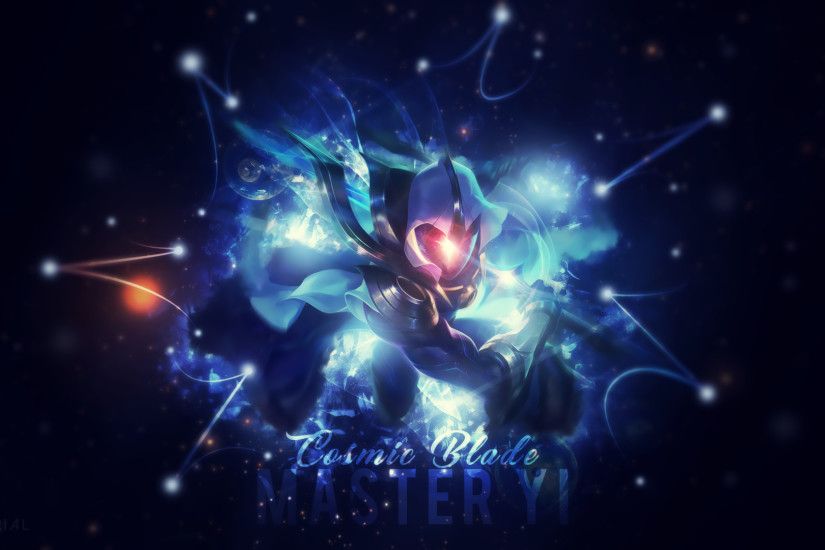 ... Cosmic Blade Master Yi Wallpaper by AetherialArts